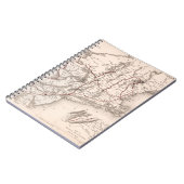 Karte: Nordost-USA Notizblock (Linke Seite)