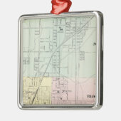 Karte Normal, Bloomington Ornament Aus Metall (Links)