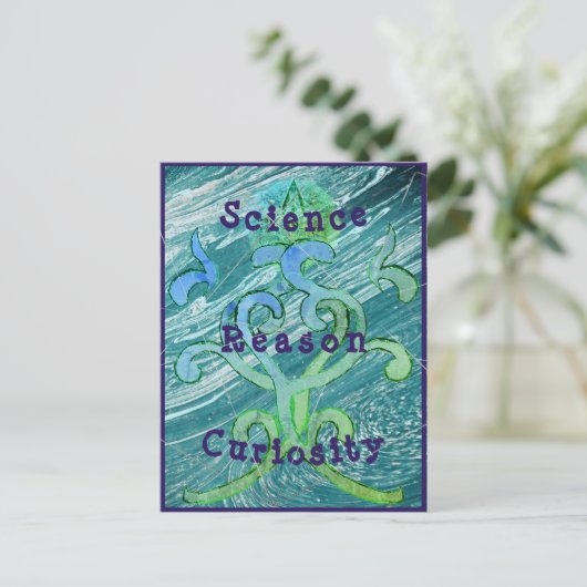 Karte Nr. 21: WISSENSCHAFT, GRUND, KURIOSITÄT (Stehend Vorderseite)
