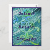 Karte Nr. 21: WISSENSCHAFT, GRUND, KURIOSITÄT (Vorne/Hinten)