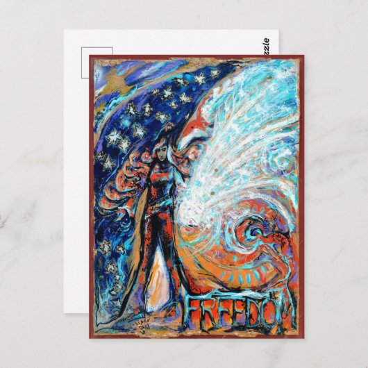 Karte Nr. 24: Freiheit (Vorne/Hinten)