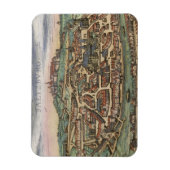 Karte Nürnberg, Ulm, und Saltzburg, von 'Civita Magnet (Vertikal)