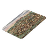 Karte Nürnberg, Ulm, und Saltzburg, von 'Civita Magnet (Linke Seite)