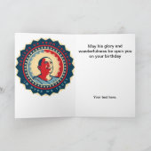 Karte Obama-Gott-König-Gruß (Innenseite)