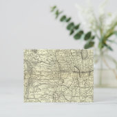 Karte Ohio und Mississippi Bahn (Stehend Vorderseite)