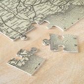 Karte Ohio und Mississippi Puzzle (Seite)