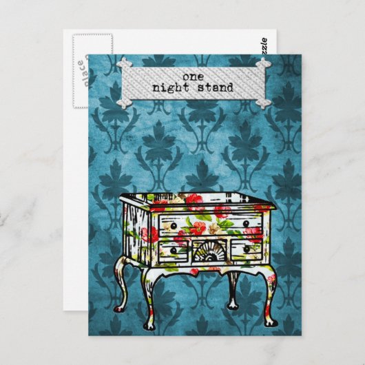 Karte "One Night Stand" (Vorne/Hinten)