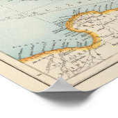 Karte Oriental Mediterranea Poster (Ecke)