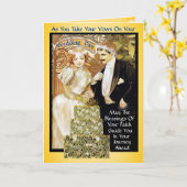 KARTE - ORTHODOX (Gelbe Blume)