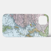 KARTE: OSTASIEN, 1907 Case-Mate iPhone HÜLLE (Rückseite (Horizontal))