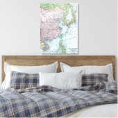 KARTE: OSTASIEN, 1907 LEINWANDDRUCK (Insitu (Schlafzimmer))