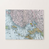 KARTE: OSTASIEN, 1907 PUZZLE (Horizontal)