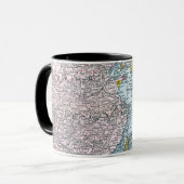 KARTE: OSTASIEN, 1907 TASSE (Vorderseite Links)