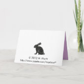 Karte Ostern Martzkin © M. 2012 Martz (Rückseite)