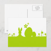 Karte Ostern Osterhase Osterei (Vorne/Hinten)