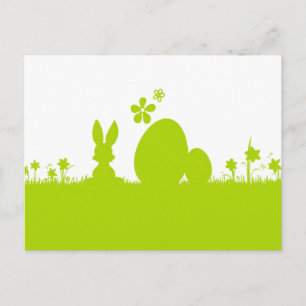Karte Ostern Osterhase Osterei