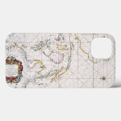 KARTE: OSTinseln, 1670 Case-Mate iPhone Hülle (Rückseite (Horizontal))
