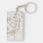 KARTE: OSTinseln, 1670 Schlüsselanhänger (Rückseite)