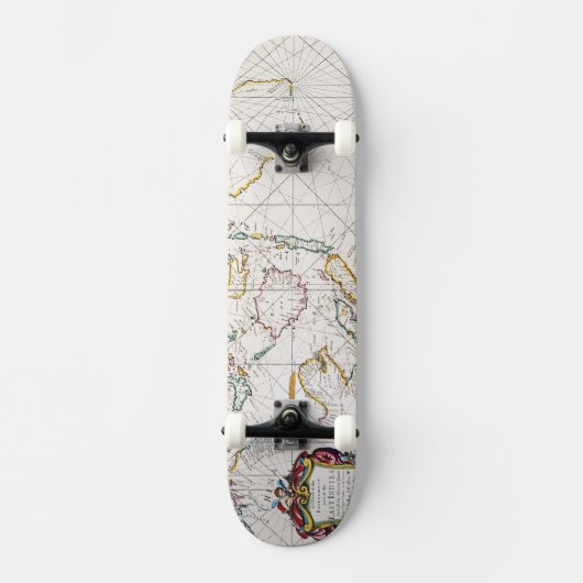 KARTE: OSTinseln, 1670 Skateboard (Vorderseite)