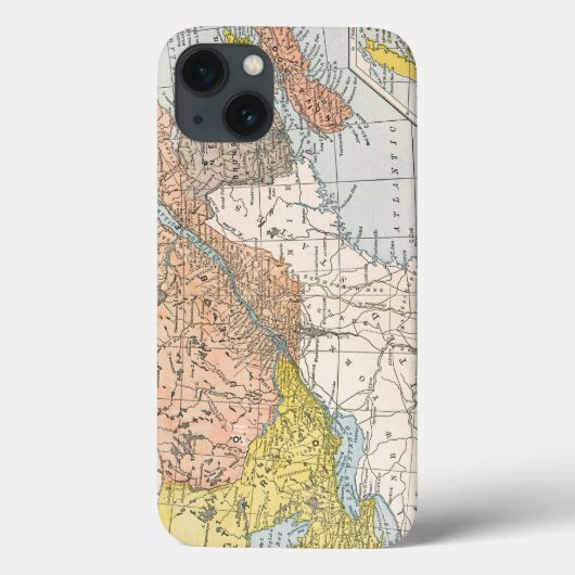 KARTE: OSTkanada Case-Mate iPhone Hülle (Rückseite)