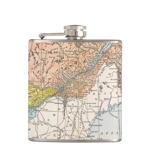 KARTE: OSTkanada Flachmann (Vorderseite)