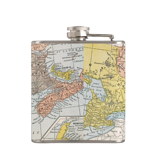 KARTE: OSTkanada Flachmann (Rückseite)