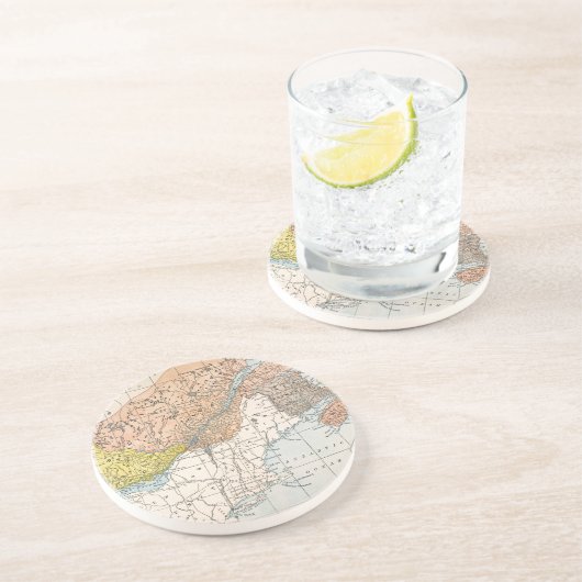 KARTE: OSTkanada Getränkeuntersetzer (Seite)