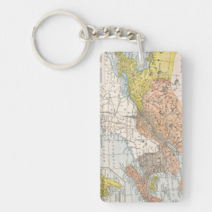 KARTE: OSTkanada Schlüsselanhänger