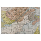 KARTE: OSTkanada Schneidebrett (Vorderseite)