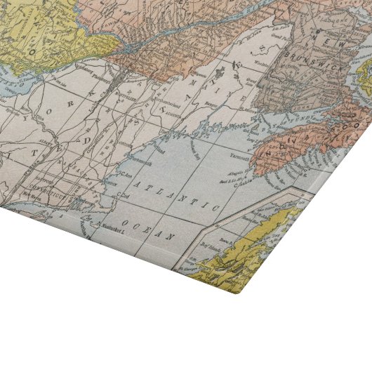 KARTE: OSTkanada Schneidebrett (Ecke)