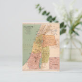 Karte Palästinas in der Zeit Christi (bis 70 n. Ch (Stehend Vorderseite)