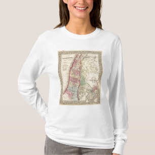 Karte Palästinas, Jerusalem durch Mitchell T-Shirt