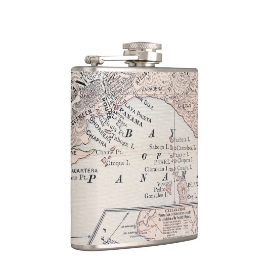 KARTE: PANAMA, 1907 FLACHMANN (Rechts)