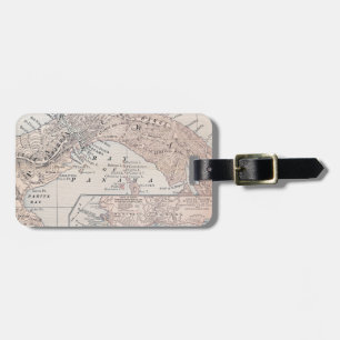 KARTE: PANAMA, 1907 GEPÄCKANHÄNGER