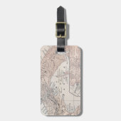 KARTE: PANAMA, 1907 GEPÄCKANHÄNGER (Vorderseite vertikal)