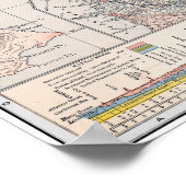 KARTE: PANAMA, 1907 POSTER (Ecke)