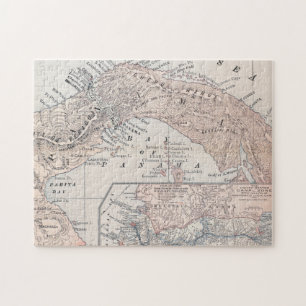 KARTE: PANAMA, 1907 PUZZLE
