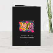 Karte Panda-Liebevalentines Tages (Rückseite)