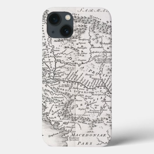 KARTE: PANNONIA Case-Mate iPhone HÜLLE (Rückseite)
