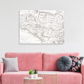 KARTE: PANNONIA LEINWANDDRUCK (Insitu (Wohnzimmer))