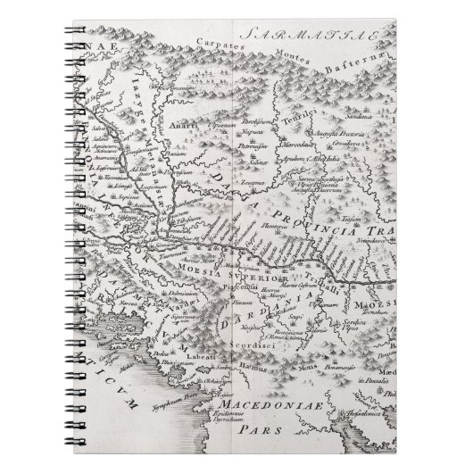 KARTE: PANNONIA NOTIZBLOCK (Vorderseite)