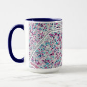 Karte Paris Frankreich Tasse (Links)