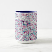 Karte Paris Frankreich Tasse (Zentrum)