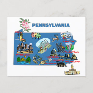 Karte Pennsylvania