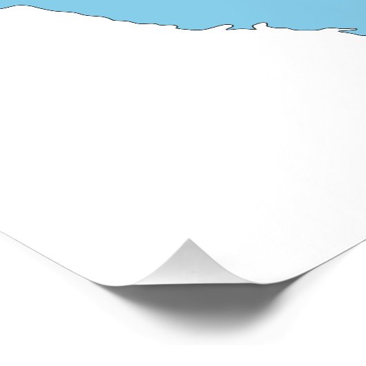 Karte Persienposter Poster (Ecke)