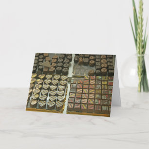 Karte, "Petits Fours" Karte