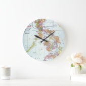 KARTE: PHILIPPINEN, 1905 GROßE WANDUHR (Zuhause)