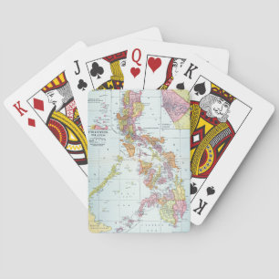 KARTE: PHILIPPINES, 1905 SPIELKARTEN