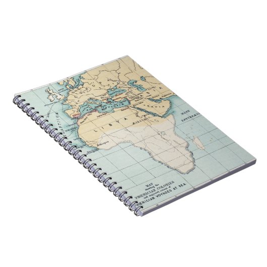 KARTE: PHÖNIZISCHES REICH NOTIZBLOCK (Rechte Seite)