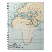 KARTE: PHÖNIZISCHES REICH NOTIZBLOCK (Vorderseite)